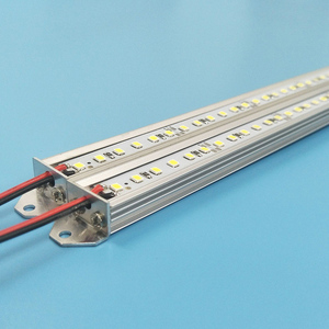 แถบไฟ LED แข็งแบบกำหนดเองกันน้ำได้2835 144Led 72Led 0.5ม. 1ม. บาร์ LED อลูมิเนียม SMD2835ไฟราวแข็ง - Product Image 6