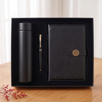 Kit Cadeau d'Entreprise Personnalisé : Carnet, Thermos, Stylo, Pack de Bureau