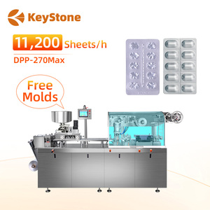 Máquina Selladora de Blísteres para Cápsulas de Gelatina Blanda y Tabletas de Aluminio y Plástico, Serie DPP, Precio de Fábrica - Product Image 1