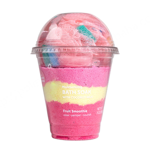 Baño de leche de coco orgánico de 9oz/255G, batido espumoso de hierbas hidratante con sal de Epsom, orgánico y ecológico - Product Image 1