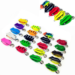 Sản xuất PVC mềm ếch lure mềm nhựa ếch câu cá lure Bass cá hồi Bait 8 gam - Product Image 4