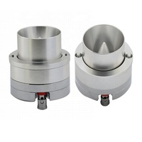 Tweeter Mobil Super Bullet Aluminium dengan Magnet Neodymium Voice Coil 25.4mm, 4-8ohm, Loudspeaker Audio
