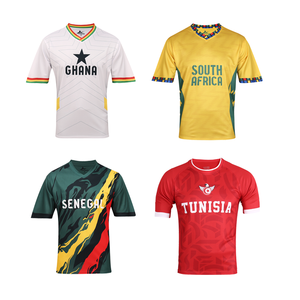 Maillot de football des Nations africaines DR Congo Cameroun Nigéria – Tenue de supporter de football 2026 respirante pour entraînement et match – Unisexe - Product Image 5