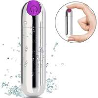 Leistungsstarker Bullet-Vibrator G-Punkt-Stimulation Weiblicher Klitoris-Stimulator USB-Aufladbar Erotisches Sexspielzeug für Erwachsene