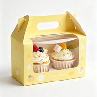 Boîte à gâteau de luxe Ching TA en carton ondulé de qualité alimentaire, matériaux recyclés, auto-érectible, taille personnalisable pour couleur et impression UV