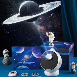 OEM Custom Ultra Clear Focus Starry Sky Projector Night Light With BT Speaker 3D Vision Galaxy Star Projector Sleeping Aid Music