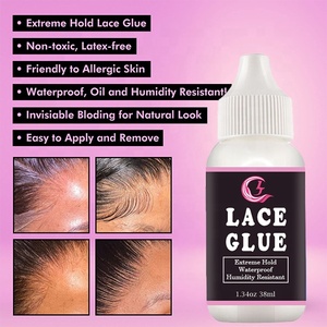 Colle adhésive invisible Clj en gros pour perruques, la meilleure colle à dentelle active et imperméable, et kit de coiffage résistant à la transpiration - Product Image 5