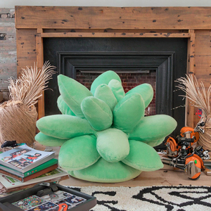 Lk bán buôn mô phỏng màu xanh lá cây mọng nước đồ chơi sang trọng nhồi bông Ghế đệm gối với PP bông Điền - Product Image 3