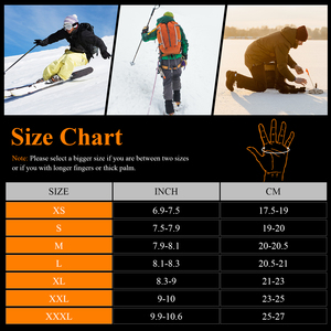 Gants <span class=keywords><strong>de</strong></span> <span class=keywords><strong>ski</strong></span> chauffants électriques pour homme et <span class=keywords><strong>femme</strong></span>, imperméables, pour l'hiver, pour le snowboard, 7,4 V, 2200 mAh - Product Image 2