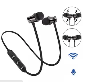 Écouteurs Magnétiques <span class=keywords><strong>Sans</strong></span> <span class=keywords><strong>Fil</strong></span> XT11 Casque Audio Tour de Cou Sportif avec <span class=keywords><strong>Micro</strong></span> pour iPhone et <span class=keywords><strong>Samsung</strong></span> - Product Image 2
