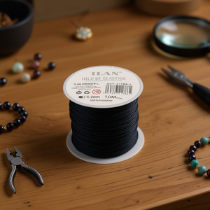 เอ็นยางยืด Ilan ขนาด 1.2 มม. ยาว 10 ม. สีดำ สำหรับทำเครื่องประดับ - Product Image 3
