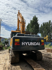 Excavadora de cadenas Hyundai 220LC-9S usada, 1 año de garantía, sistema hidráulico completo, capacidad de la cucharón de 1.3m3, motor y bomba incluidos. - Product Image 4