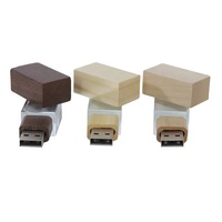 Nouvelle clé USB en bois personnalisée pour photographie de mariage, avec logo, USB 2.0/3.0, 64 Go/32 Go/16 Go/4 Go, garantie 5 ans, certifiée FCC, données conservées pendant 10 ans