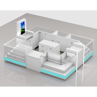 Nouveau Kiosque de Vente au Détail de Téléphones Mobiles au Design Intelligent et Tendance pour Centres Commerciaux – Kiosque de Vente de Coques de Téléphone pour Centres Commerciaux