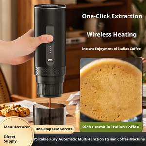 Rechargeable Wireless Portable Espresso <b>Coffee</b> <b>Machine</b> <b>Automatic</b> Pump Pressure Heating Capsule <b>Coffee</b> Maker for Travel - Product Image 2