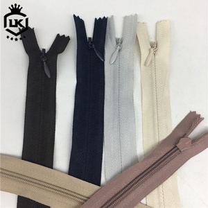 LanKe Venta al por mayor No.3 Estuche de almacenamiento invisible Cremallera Cinta invisible Cremallera de <span class=keywords><strong>nylon</strong></span> para ropa Vestidos Prendas - Product Image 4
