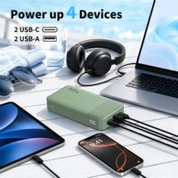 NOBIS 20000mAh Charge rapide Affichage numérique intelligent Powerbank 20000 Mah Grande capacité Chargeur de téléphone portable portable Power Bank pour ordinateur portable