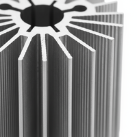 Boîtier en aluminium extrudé usiné sur mesure par CNC pour montage de carte de circuit imprimé dans une boîte de commande