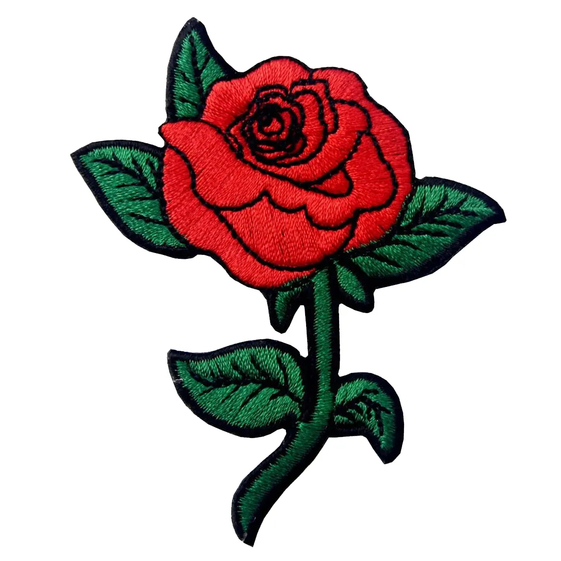 Beaded Rose Flower Applique Sequins Denim Patch Unicorn Embroidered fabric Badges Usa Flags Iron On Embroidery Patches