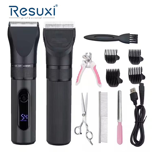 Customize JM-F1 New Product Pirate Design Cordless Trimmer Hair Cut Power Machine Pet Hair Trimmer with USB Charge