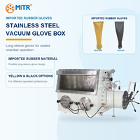 Boîte à gants en acier inoxydable MITR Lab avec équipement de purification automatique par circulation de gaz