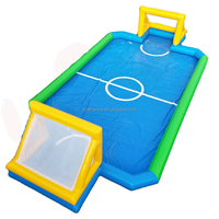 Terrain de football gonflable Jeux d'eau Football aquatique Terrain de football aquatique Jeu de sport