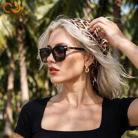 TWOOO T1905 OEM et ODM Lunettes de soleil carrées rétro polyvalentes et tendance, style Hot Girl, nouvelles lunettes, vente en gros d'usine