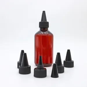 28/410 Long Nozzle Spout Cap Plastic Twist Top Cap For Squeeze Bottle