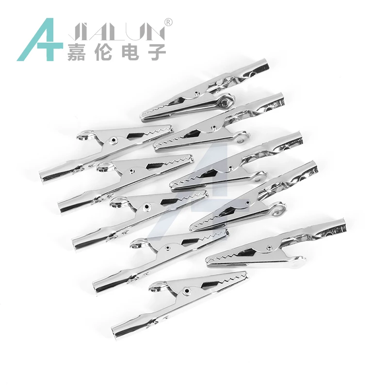 JIALUN электрические принадлежности инструменты из нержавеющей стали Аллигатор Крокодил тестовые зажимы