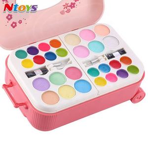 Kit <span class=keywords><strong>De</strong></span> Maquillaje <span class=keywords><strong>De</strong></span> plástico Para niñas, Set <span class=keywords><strong>De</strong></span> cosméticos <span class=keywords><strong>De</strong></span> belleza Para niñas - Product Image 3