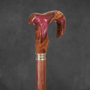 Mejore la Comodidad al Caminar a Diario con el Bastón de Resina y Madera de Primera Calidad, Apto para Interiores - Product Image 2