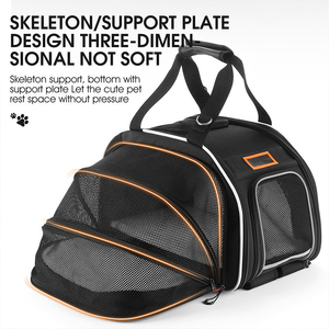 Sac de transport multifonctionnel pour animaux de compagnie WEST BIKING, sac de voyage portable pour vélo, porte-animaux multifonctionnel pour vélo - Product Image 3