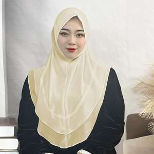 CCY 最新の高品質インスタントシフォンヒジャブジャージー高級ドレスハンガー 女性用ファッショナブルなヒジャブクロス レディース - Product Image 4