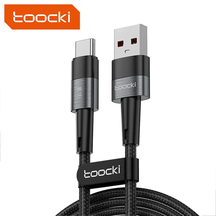 Toocki 6a 66w Super Fast Charger Usb A To Usb C Cable 3M 3.0 Cell Phone Usb C Quick Charging Data Cables