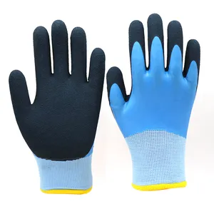 Anti Freezer Cold Resistant Low Temperature Acrylic Liner Latex Coating Winter Freezer Work Gloves