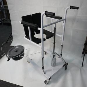 <span class=keywords><strong>Fauteuil</strong></span> <span class=keywords><strong>roulant</strong></span> en acier au carbone WCHT WCHT0122 avec frein et fonctions réglables pour personnes âgées et handicapées - Product Image 6
