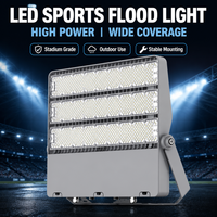 Proyector LED de Grado Estadio, Luminaria de 750W AC220V, 3 Módulos, Carcasa de Aluminio Fundido, Reflector para Exteriores, Centro de Bádminton