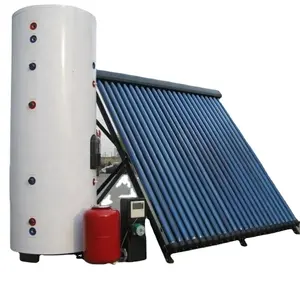 MS 200 ליטר יעילות גבוהה מחמם מים סולארי בלחץ מפוצל מיכל מים בלחץ סופר צינור חום