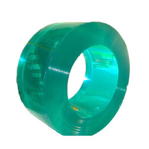 พลาสติกยืดหยุ่นสีอ่อน Pvc Strip ม่านโปร่งใส Pvc คลังสินค้าม่าน<span class=keywords><strong>กั้น</strong></span><span class=keywords><strong>ห้อง</strong></span>เย็นคลังสินค้า - Product Image 5