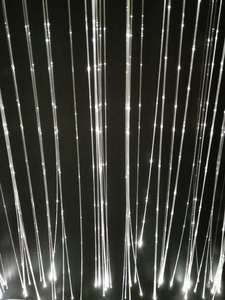 Cortina de Luz de Fibra Óptica con Destellos Coloridos, Efecto Cielo Estrellado, Árboles de Fibra Óptica para Exteriores, Decoración de Jardín, Resistente al Agua - Product Image 4