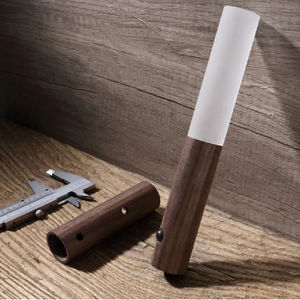 منزل حديث ذكي ضوء ليلي متعدد الوظائف مثبت على الحائط PIR من البلاستيك مغناطيس للجسم للفنادق - Product Image 2