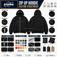 Sweat-shirt à capuche noir personnalisé pour homme avec fermeture éclair, motif géométrique en relief et passepoil contrastant – Fournisseur OEM/ODM