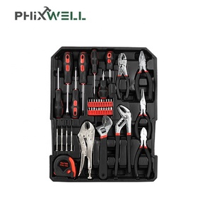 XWTLX-004 Wholesale Price High Grade Auto Repair 118 PCS Socket Hand Tool Set With Aluminum Luggage Box Case - Product Image 5