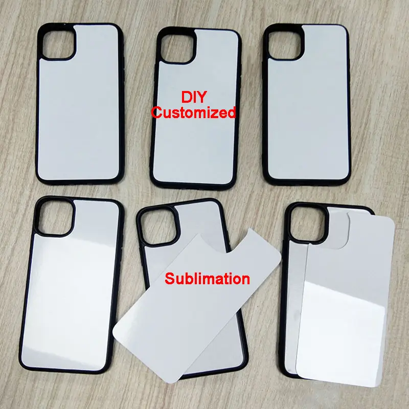 Aluminium Wärme übertragung Handy hülle Sublimation Handy hülle Hüllen für iPhone 14 Pro Max 13 12 Serie