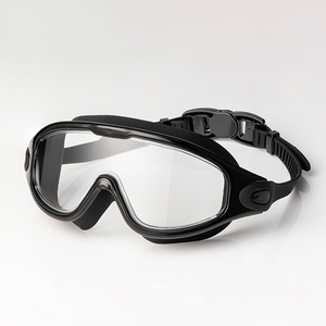 Lunettes de <span class=keywords><strong>natation</strong></span> pour adultes à fort volume de ventes, monture large HD, monture réglable, protection UV, silicone anti-buée, anti-UV - Product Image 5