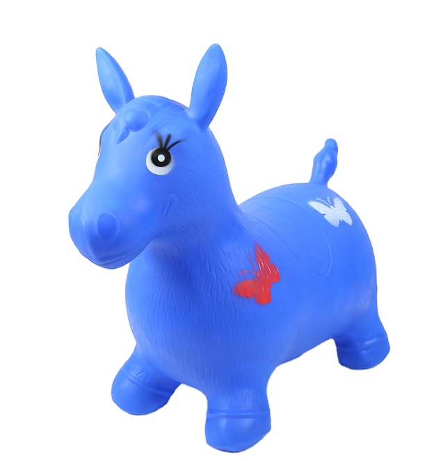 Мягкая надувная Прыгающая лошадь из ПВХ
