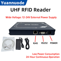 Lecteur RFID UHF Yuannuode E710 4/8/16 ports 860-960 MHz étanche longue portée 30 m puce Impinj E710 ISO18000-6C (EPC C1G2)