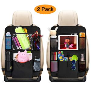 Tronco di stoccaggio di viaggio organizzatori anti-calcio sacchetto sacchetto di immagazzinaggio auto auto sedile posteriore organizer - Product Image 1