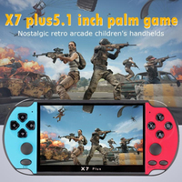 Console de jeu portable rétro HAIMING Mini HD 5,1 pouces X17 PLUS avec batterie de 1500 mAh et 3 à 5 heures d'autonomie