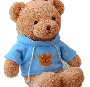 Boneka Plush Promosi Logo Kustom Beruang Dokter Desain Terbaru Kaos Logo Boneka Lembut Gantungan Kunci 5cm Hadiah Harga Murah - Product Image 2